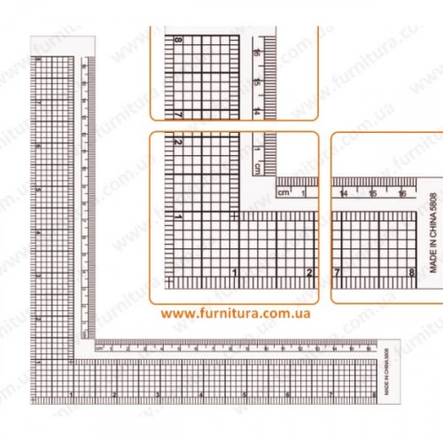 Лінійка пластикова трикутник
