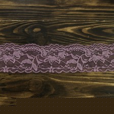 кружево ТТ стрейч, лиловое  6 см