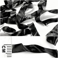 Гумка для купальника чорна, 5 мм | furnitura.com.ua