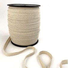 Тесьма х/б (кіперна) сировинна, 10мм | furnitura.com.ua