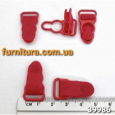 Держатель для чулок металл, красный | furnitura.com.ua