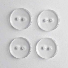 пуговица прозрачная, 20 мм | furnitura.com.ua