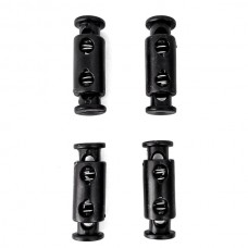 Стопор подвійний двосторонній, чорний | furnitura.com.ua