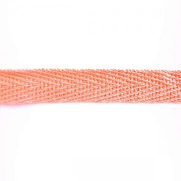 Тесьма х/б (кіперна) персикова, 10мм - furnitura.com.ua