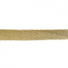 Тесьма х/б (киперная) песочная, 10мм 