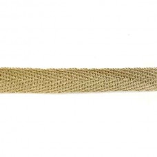 Тесьма х/б (киперная) песочная, 10мм  | furnitura.com.ua