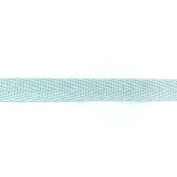Тесьма х/б (кіперна) блакитна, 10мм - furnitura.com.ua
