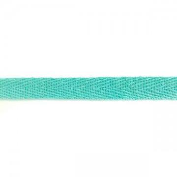 Тесьма х/б (киперная) бирюзовая, 10мм - furnitura.com.ua