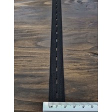 гумка з прорізом 1,8 см, чорна (боб 25 ярд)