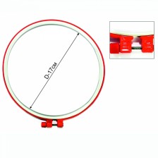 Пяльці пластмасові асорті, 17 см