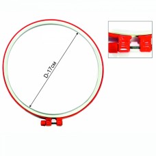 Пяльцы пластмассовые ассорти, 17 см | furnitura.com.ua