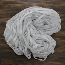 канат х/б FB плоский 10 мм, белый, боб 100 м | furnitura.com.ua