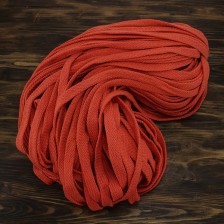 канат х/б FB плоский 15 мм, оранж, боб 100 м