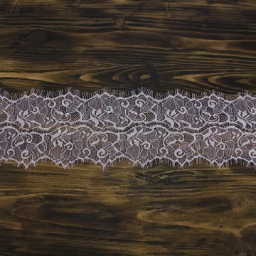 мереживо Zira шантильї, попеляста троянда 11 см - furnitura.com.ua