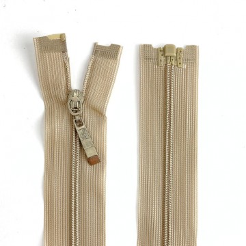 молния пластик 60 см тип 3, с подвеской цвет №308 - furnitura.com.ua