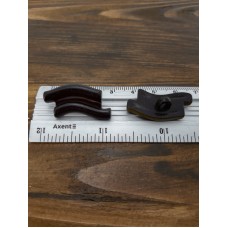 пуговица F L46/ножка, прям.15х30, коричневая волна, уп.100 шт | furnitura.com.ua