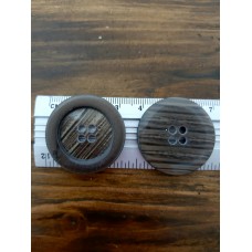 пуговица F L50/4 уд, на пальто, коричневая мрамор, уп.50 шт | furnitura.com.ua