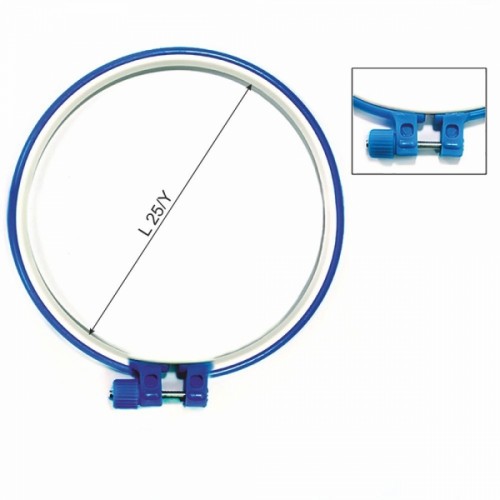 Пяльці пластмасові асорті, 25 см