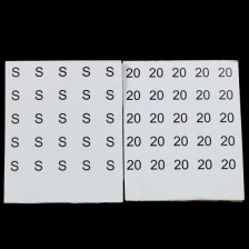 Розмірник самоклеючий, 1х1 см