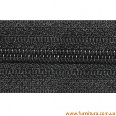 Молния в рулоне черная тип 5, 200 м | furnitura.com.ua