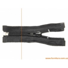 Молния спиральная черная,180 см  | furnitura.com.ua