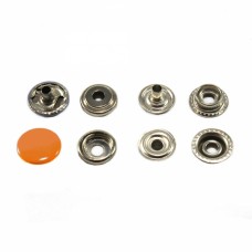 Кнопка середня жовта, 15 мм | furnitura.com.ua