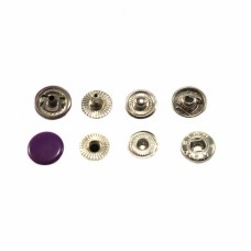 Кнопка маленька фіолетова, 15 мм | furnitura.com.ua