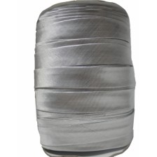 Коса бейка із парчі, срібло, 15 мм