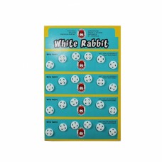 Кнопка пришивна біла пластик, 10 мм | furnitura.com.ua