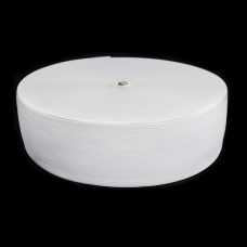 Резинка 5 см, белая | furnitura.com.ua