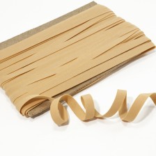 Резинка д/бретелей Италия,абрикос, 1 см, 25 м.