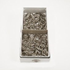 Регулятор кільце срібло метал, 1.2 см | furnitura.com.ua