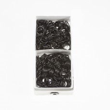 Регулятор кільце чорне метал, 1.2 см | furnitura.com.ua