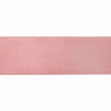 Стрічка атласна рожева, 7 см