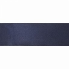 Лента атласная темно-синяя, 7 см  | furnitura.com.ua