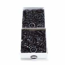 Регулятор кільце чорне пластик, 1.2 см | furnitura.com.ua