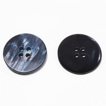 Ґудзик синій, 26 мм - furnitura.com.ua