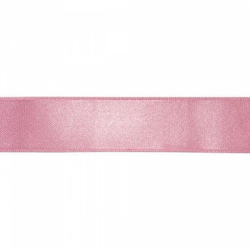 Лента атласная розовая, 3 см - furnitura.com.ua