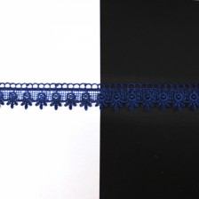 Кружево арт.Н3375 синее,ширина 2см, в боб. 9 м.