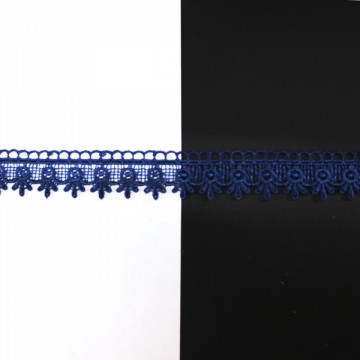 Кружево арт.Н3375 синее,ширина 2см, в боб. 9 м. - furnitura.com.ua