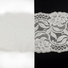 Мереживо Франція арт.122 біле,ширина 13 см | furnitura.com.ua
