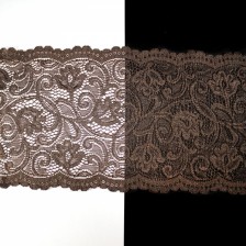 Мереживо Франція арт.180 коричневе,ширина 13 см