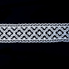 Мереживо біле, 5 см | furnitura.com.ua