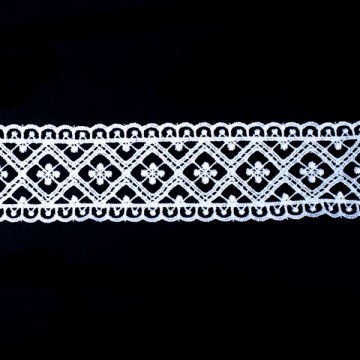 Кружево белое, 5 см - furnitura.com.ua