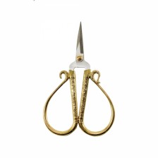 Ножиці №2 із золотими ручками