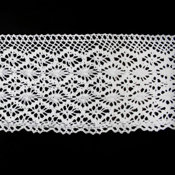 Кружево Кроше арт 153,шир. 14 см, в боб. 9 м - furnitura.com.ua