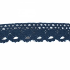 Кружево Кроше синее, 4.5 см