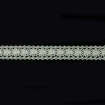 Мереживо кроше натуральне, 2 см - furnitura.com.ua