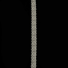 Кружево кроше арт 136 натуральное, шир 1.5-2 см, боб 25 м