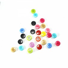 Пуговица пластик D 10/4,ассорти, в уп. 50 шт. | furnitura.com.ua